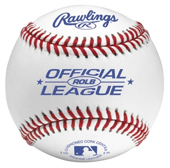 rawlings official league game baseballs eit rolb - dozen