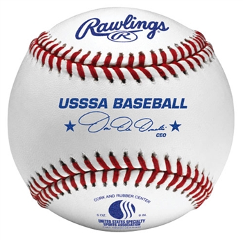 rawlings rolb1usssa official usssa game baseballs - dozen