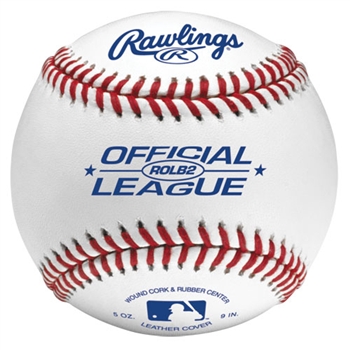 rawlings official league practice baseballs rolb2 - dozen