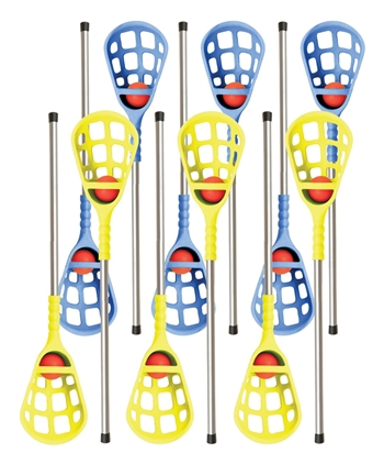 Champion Sports Rhino Skin Lacrosse Set