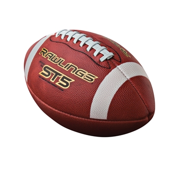 Rawlings ST5 NFHS Leather Game Football