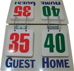 Champion Sports Deluxe Tabletop Flip Score Board