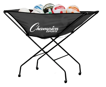 Champion Sports Collapsible Volleyball Cart