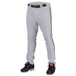 Rawlings Youth Pro Semi-Relaxed Piped Baseball Pants YPRO150P
