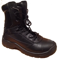 C9552 - Rhino 8 inch Tactical Boot with Alternative Side Zip - Black