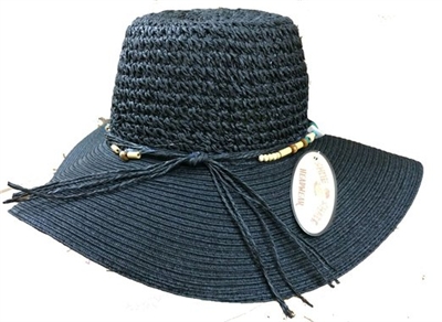 Large Garden Beach Summer Sun Straw Hat for Womens