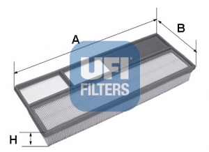 Filter zraka UFI Alfa Mito 1.3 MultiJet