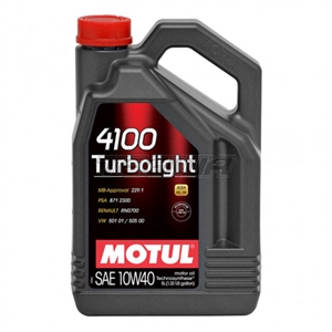 Olje Motul 4100 Turbolight 10W40 5L