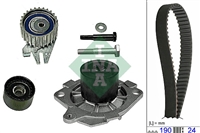 Kit zobatega jermena INA z vodno Ärpalko Alfa 145, 146, 147, 156 1.9 JTD