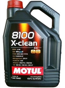 Olje Motul 8100 X-Clean C3 5W40 5L
