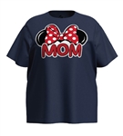 Adult Family Mom Fan Tee, Navy