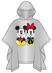 Adult Mickey Minnie Sit Rain Poncho