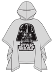 Adult Poncho Raincoat Star Wars Darth Vader, Clear