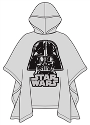 Adult Poncho Raincoat Star Wars Darth Vader, Clear