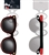 Adult Mickey Sunglasses, Black & Red