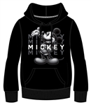 Adult Pullover Hoodie Seeing Mickey, Black