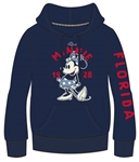 Adult Pullover Hoodie Minnie Wayback, Dark Navy (Florida Namedrop)