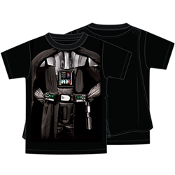 Youth Boys Star Wars Darth Vader Cape Tee, Black