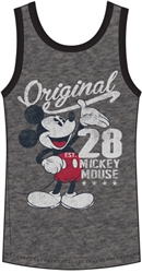 Men's Tank Mickey Mouse Original 28, Gray Black