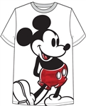 Junior Oversize Mickey Golly Tee, White