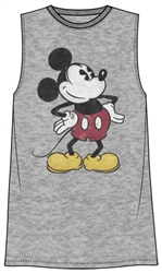 Junior Mickey Hands Tank, Gray