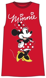 Junior Happy Minnie Mouse Tank, Red