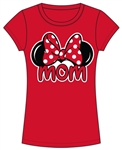 Junior Mom Family Tee, Red