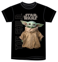 Plus Star Wars Gazing Child Tee, Black