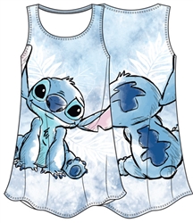 Youth Happy Stitch Front & Back Sublimated Dress, Blue