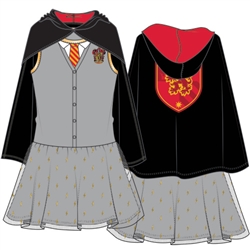 Youth Girls Trompe Harry Potter Gryff Tutu Dress, Gray