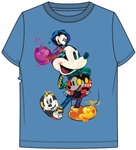 Youth Icon Mickey Tee, Columbia Blue