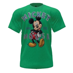 Youth Basic Tee Mickey Day, Green