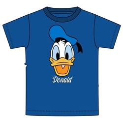 Youth Yo Donald tee, Royal Blue