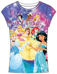 Youth 2023 Princess Sublimated Top, Multi