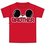 Toddler Brother Family Tee, Red
