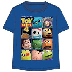 Toddler Boys T Shirt Toy Story Toy Box Group, Royal Blue