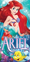 28X58 Beach Towel Classic Ariel with Flounder