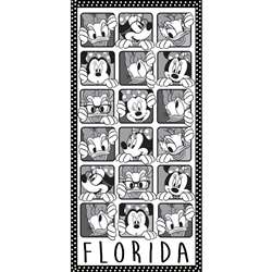 Minnie Daisy Beach Towel (Florida Namedrop)