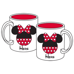 Minnie "Hers" 11oz Mug, White