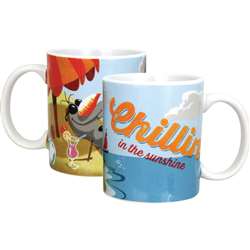 11oz Coffee Mug Frozen Chillin Olaf, White