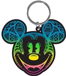 Day of Mickey Head Lasercut Keychain