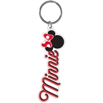 Minnie Mouse Summer Bow Lasercut Keychain