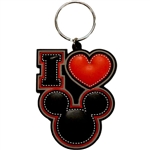 I Love Mickey Too Lasercut Keychain