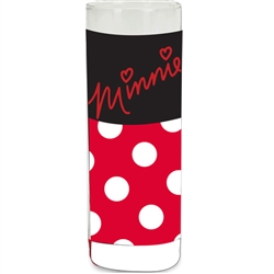 Minnie Name Polka Dot Collection Glass (No Namedrop)