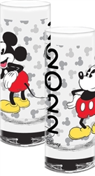 2022 Collction Glass Mous Year Mickey, Black Bottom