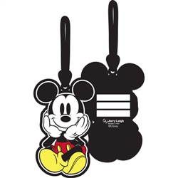 Mickey Sitting Luggage Tag