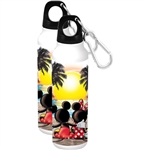 Mickey Minnie Sunset Aluminum Bottle, Multi