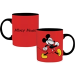 20oz Mug Mickey Walking, Red