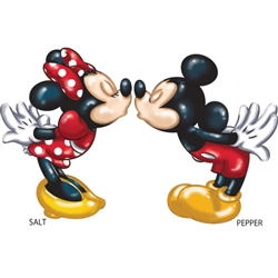 Mickey Minnie Spice of Life Salt & Pepper Shakers