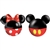 Mickey Minnie Round of Life Salt & Pepper Shakers